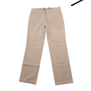 Mason's JFK‎ Pants Men's 54  36 X 34" Chino Khaki Straight Leg Made in Italy